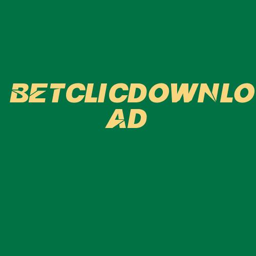 Logo da BETCLICDOWNLOAD